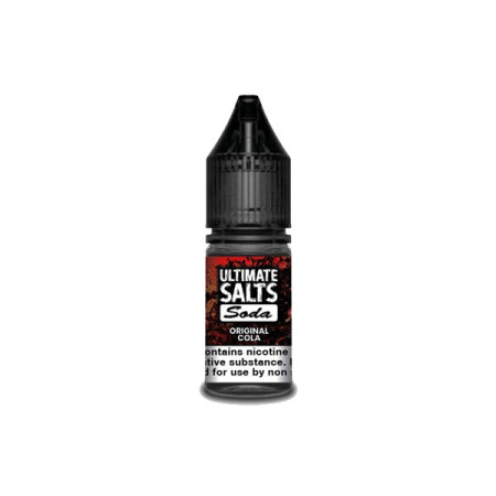 10MG Ultimate Puff Salts Soda 10ML Flavoured Nic Salts (50VG/50PG) - Flavour: Original Cola