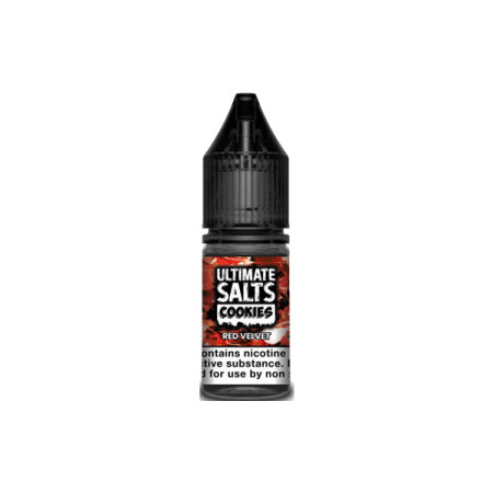 10mg Ultimate Puff Salts Cookies 10ML Flavoured Nic Salts (50VG/50PG) - Flavour: Red Velvet