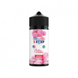 1 Step CBD 1000mg CBD E-liquid 120ml (BUY 1 GET 1 FREE) - Flavour: Cotton Candy