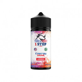 1 Step CBD 4000mg CBD E-liquid 120ml (BUY 1 GET 1 FREE) - Flavour: Energy Drink