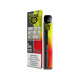 20mg Billiards Q Tricks Shot Disposable Vape Device 600 Puffs - Flavour: Honeydew Watermelon Nectarines