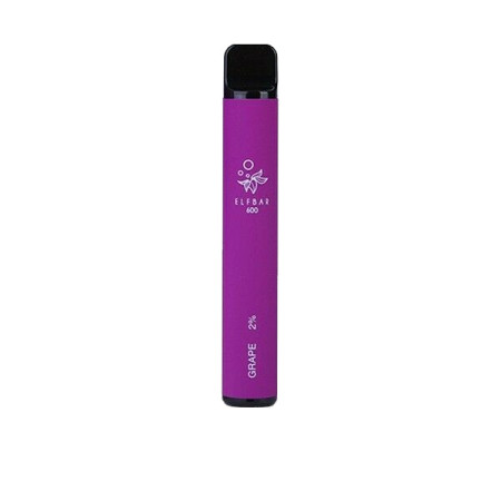 20mg ELF Bar Disposable Vape Pod 600 Puffs - Flavour: Grape