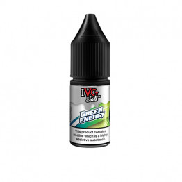 20mg I VG Crushed Range 10ml Nic Salt (50VG/50PG) - Flavour: Green Energy