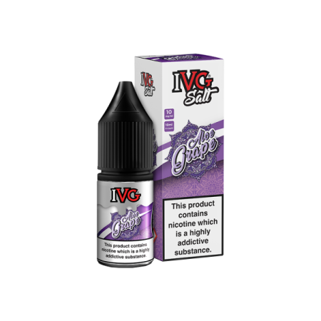 20mg I VG Salts 10ml Nic Salts (50VG/50PG) - Flavour: Aloe Grape