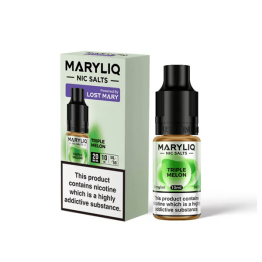 20mg MARYLIQ Nic Salt By Lost Mary 10ml (50VG/50PG) - Flavour: Triple Melon