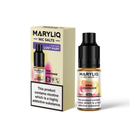 20mg MARYLIQ Nic Salt By Lost Mary 10ml (50VG/50PG) - Flavour: Pink Lemonade