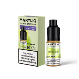 20mg MARYLIQ Nic Salt By Lost Mary 10ml (50VG/50PG) - Flavour: Lemon Lime