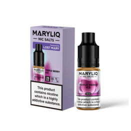 20mg MARYLIQ Nic Salt By Lost Mary 10ml (50VG/50PG) - Flavour: Triple Berry Ice