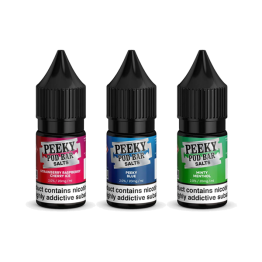 20mg Peeky Blenders Pod Bar 10ml Nic Salts (50VG/50PG) - Flavour: Cherry Lime Candy