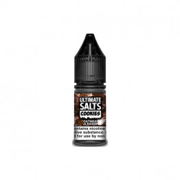 20mg Ultimate Puff Salts Cookies 10ML Flavoured Nic Salts (50VG/50PG) - Flavour: Oatmeal & Rasin