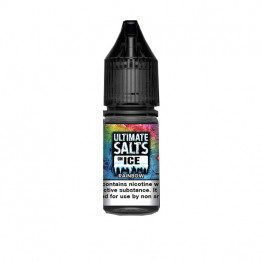 20mg Ultimate Puff Salts On Ice 10ml Flavoured Nic Salts (50VG/50PG) - Flavour: Rainbow