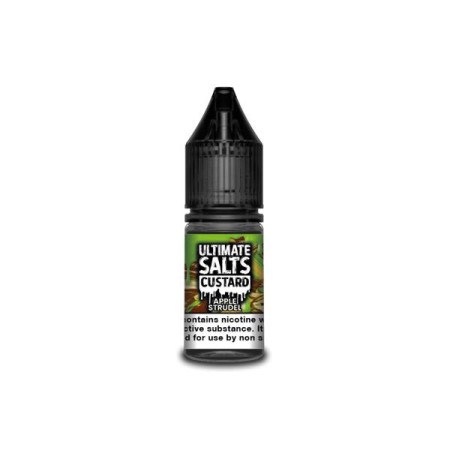 20MG Ultimate Puff Salts Custard 10ML Flavoured Nic Salts - Flavour: Apple Strudel