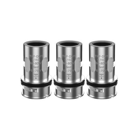 Voopoo TPP Replacement Coils - Resistance: DM1 0.15 Ohm