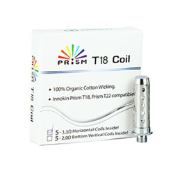 Innokin Prism T18 1.5/2.0 Ohm Coils - Resistance: 1.5 Ohm