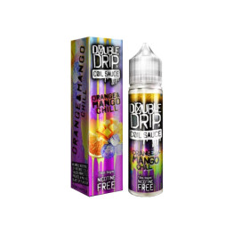 Double Drip 0mg 50ml Shortfill (80VG/20PG) - Flavour: Orange Mango Chill