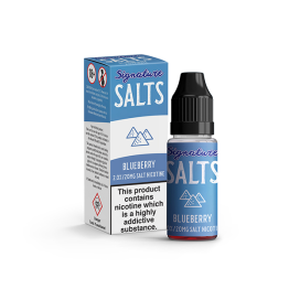 20mg Signature Salts By Signature Vapours 10ml Nic Salt (50VG/50PG) (BUY 1 GET 1 FREE) - Flavour: Blueberry