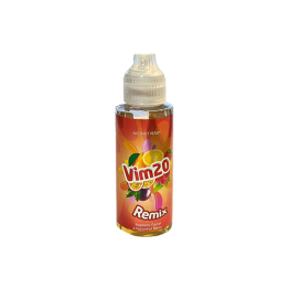 Vim20 100ml E-liquid 0mg (50VG/50PG) - Flavour: Raspberry Orange Passionfruit