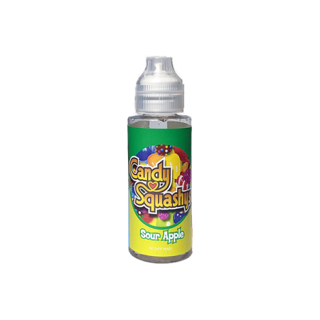 Candy Squash 100ml E-liquid 0mg (50VG/50PG) - Color: Sour Apple