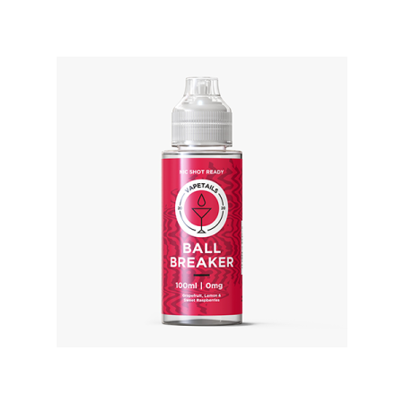 Vapetails 100ml E-liquid 0mg (50VG/50PG) - Flavour: Ballbreaker