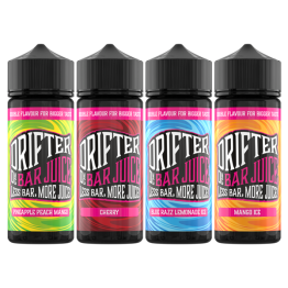 Drifter Bar Juice 100ml Shortfill 0mg (50VG/50PG) - Flavour: Cream Tobacco