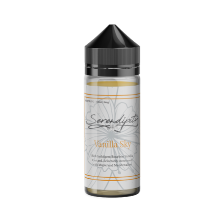 Serendipity 100ml Shortfill 0mg (80VG/20PG) - Flavour: Vanilla Sky