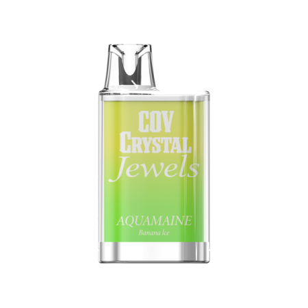 20mg Chief Of Vapes Crystal Jewels Disposable Vape Device 600 Puffs - Flavour: Banana Ice