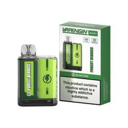 20mg Vapengin Mercury Disposable Vape Device 600 Puffs - Flavour: Forests Berries