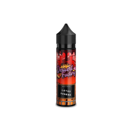 Dessert Factory 0mg Shortfill E-Liquid 50ml - Flavour: Lotus Sundae