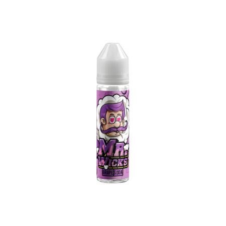 Mr Wicks 50ml Shortfill 0mg (70VG/30PG) - Flavour: Grape Soda