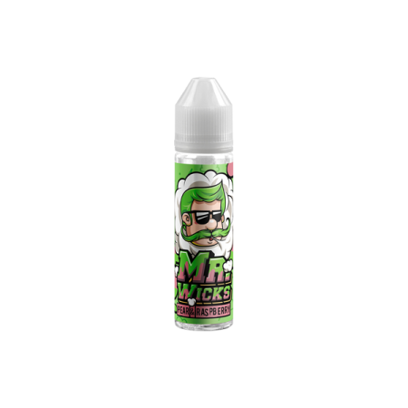 Mr Wicks 50ml Shortfill 0mg (70VG/30PG) - Flavour: Pear & Raspberry