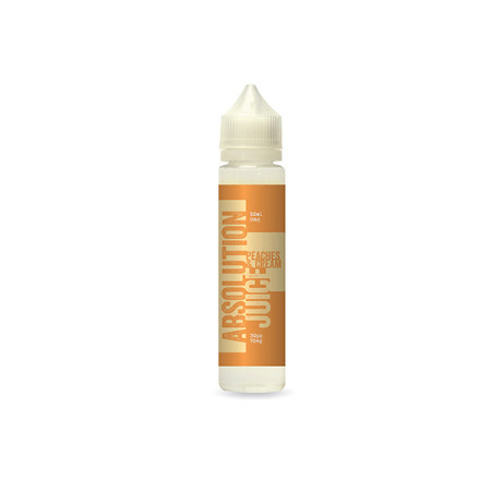 Absolution Juice By Alfa Labs 0mg 50ml Shortfill (70VG/30PG) - Flavour: Peaches & Cream