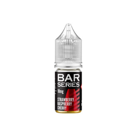 10mg Bar Series 10ml Nic Salts (50VG/50PG) - Flavour: Strawberry Raspberry Cherry