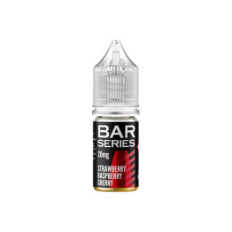 20mg Bar Series 10ml Nic Salts (50VG/50PG) - Flavour: Strawberry Raspberry Cherry