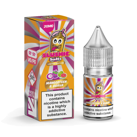 20mg Slushie by Liqua Vape 10ml Flavoured Nic Salts - Flavour: Mangosteen & Guava Slush