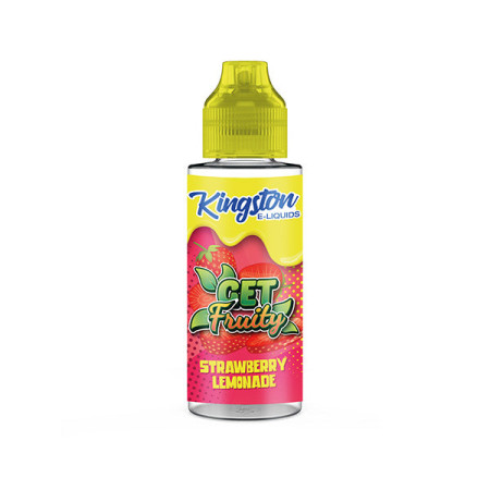 Kingston Get Fruity 100ml Shortfill 0mg (70VG/30PG) - Flavour: Strawberry Lemonade