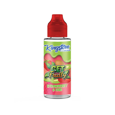 Kingston Get Fruity 100ml Shortfill 0mg (70VG/30PG) - Flavour: Strawberry & Kiwi