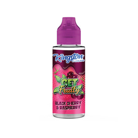 Kingston Get Fruity 100ml Shortfill 0mg (70VG/30PG) - Flavour: Black Cherry & Raspberry