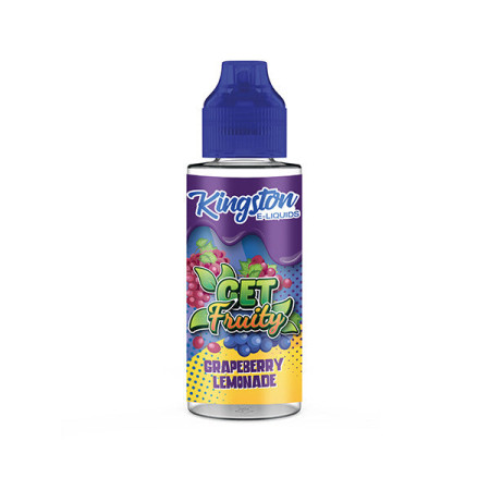 Kingston Get Fruity 100ml Shortfill 0mg (70VG/30PG) - Flavour: Grapeberry Lemonade