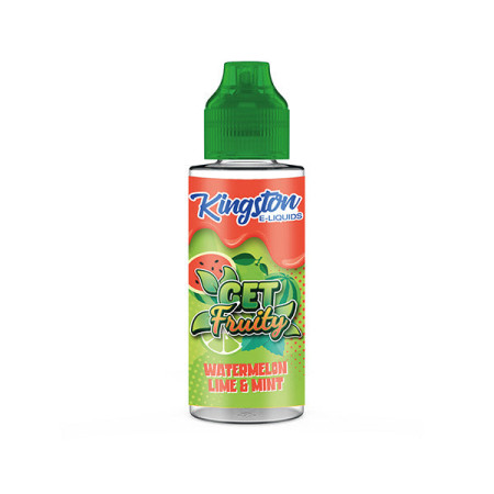 Kingston Get Fruity 100ml Shortfill 0mg (70VG/30PG) - Flavour: Watermelon Lime & Mint