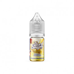 10mg The Custard Company Flavoured Nic Salt 10ml (50VG/50PG) - Flavour: Vanilla Custard