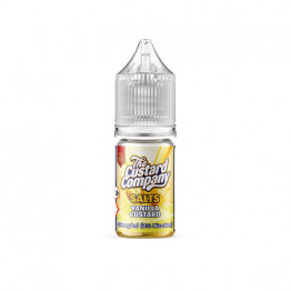 20mg The Custard Company Flavoured Nic Salt 10ml (50VG/50PG) - Flavour: Vanilla Custard