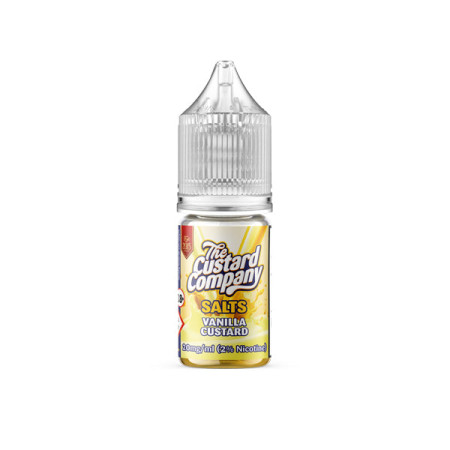 20mg The Custard Company Flavoured Nic Salt 10ml (50VG/50PG) - Flavour: Vanilla Custard