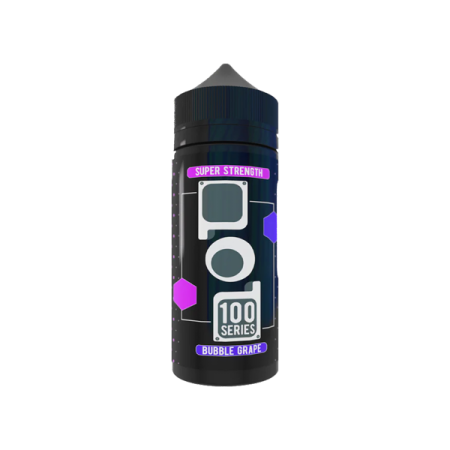 Pod 100 Series 100ml Shortfill 0mg (50VG/50PG) - Flavour: Bubble Grape