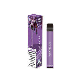 20mg Top Bar EE 600 Disposable Vape Device 600 Puffs - Flavour: Grape Ice