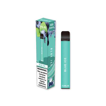 20mg Top Bar EE 600 Disposable Vape Device 600 Puffs - Flavour: Blue Ice