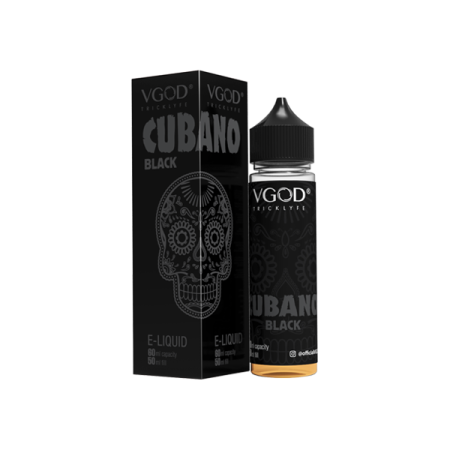 VGOD 50ml Shortfill 0mg (70VG/30PG) - Flavour: Cubano Black