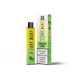 20mg Lady Mary VBS11 Disposable Vape 600 Puffs - Flavour: Lemon Lime