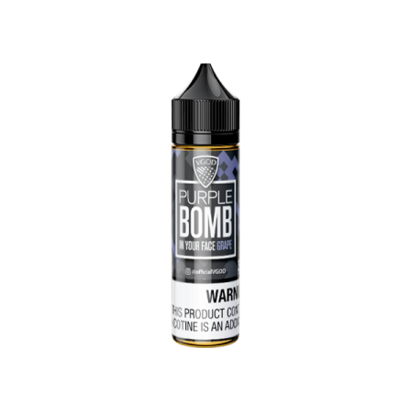 VGOD Bomb Line 50ml Shortfill 0mg (70VG/30PG) - Flavour: Purple Bomb