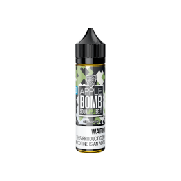 VGOD Bomb Line Iced 50ml Shortfill 0mg (70VG/30PG) - Flavour: Apple Bomb Iced