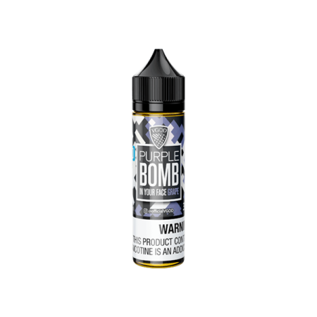 VGOD Bomb Line Iced 50ml Shortfill 0mg (70VG/30PG) - Flavour: Purple Bomb Iced